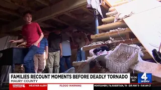 Families recount moments before deadly tornado struck