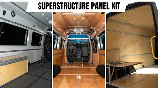 Sprinter Van Starter Kit - Floor, Walls, Ceiling, & Electrical Foundation