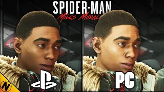 Spider-Man: Miles Morales [PC] vs Spider-Man: Miles Morales [PS5] | Direct Comparison