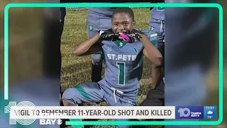 'He was really loved': 11-year-old shot and killed in St. Petersburg remembered at vigil