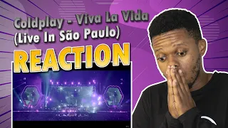 Coldplay - Viva La Vida (Live In São Paulo) || The Quick Channel Reaction