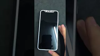 VMAX iPhone X 3D curve edge full cover tempered glass screen protectors miki@vmax.com.cn