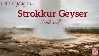 Haukadalur Iceland - Strokkur geyser eruption