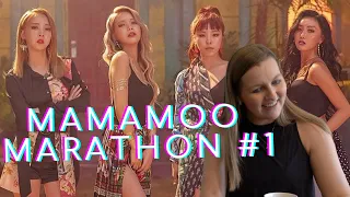 FIRST TIME Reacting to Mamamoo's Dingga, Egotistic, Wind Flower, Mr. Ambiguous & Gogobebe!!