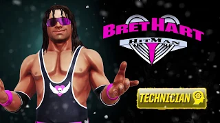 WWE Mayhem Bret Hart | Character Signature Moves