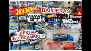 Bestial intercambio mis hotwheels por un Super treasure hunt | Caceria en Balderas CDMX