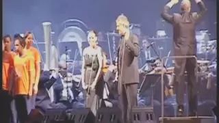 Andrea Bocelli and Sandy live in Belo Horizonte - Brazil.    "Vivo per Lei" and "Con te Partiró"