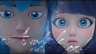 「M♥Sᵗᵘᵈᶦᵒ」A Whole New World || Luka x Marinette