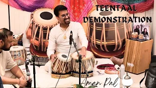 Aman Pal | Student of Ustad Tari Khan | Short Tabla Solo at Aman's Music School | Sydney May 2024