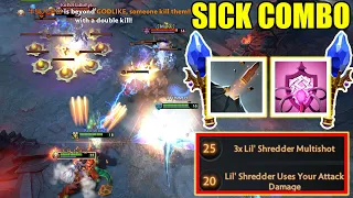 Infinite Lil' Shredder Multishot + AoE | Ability Draft Dota 2