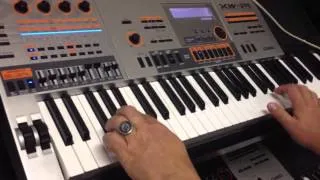 Acoustic sound set on Casio XW-P1