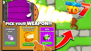 What if You CHOOSE The Upgrades in Bloons TD 6