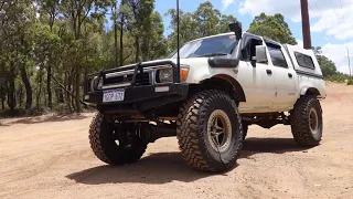TOYOTA LN106 || Turned ROCKCRAWLER 37s, DOUBLE TRANSFERCASES  || Overview