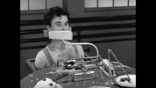 #Charlie Chaplin - Eating Machine New HD Video