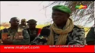 Col / Major Didier DACKO Chef des Opération Militaires à Gao _ Sur la ligne de FRONT