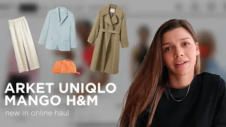 NEW IN ONLINE HAUL | ARKET | UNIQLO | MANGO | H&M