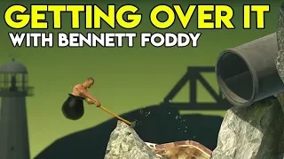 Getting Over It with Bennett Foddy | Easiest Game Ever