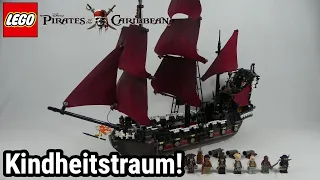 Mein langersehnter Kindheitstraum! | LEGO Piratenschiff "Queen Anne´s Revenge" Set 4195 Review!