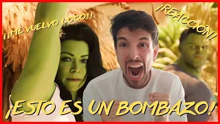 ¡ME VUELVO LOCO AL FINAL! 🤪 REACCIÓN al TRÁILER de SHE-HULK