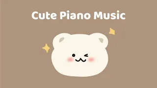 1 hour🌿 Cute piano bgm music 🎹