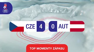 ČESKO vs. RAKÚSKO | 4:0 | IIHF Majstrovstvá sveta 2024 - Highlighty zápasu