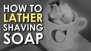 How to Lather Shaving Soap | AoM Instructional