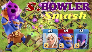 Th14 Super Bowler Smash Legend League Attacks! Before TH15 Update 2022 Oct! Clash of Clans