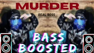 Murder(Bass Boosted) | Real Boss | #trending Latest Punjabi songs 2024