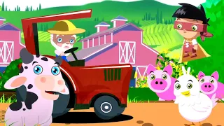 Old Macdonald Had A Farm, Nursery Rhyme & Song for Kids