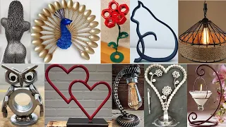 scrap metal craft and scrap metal décor ideas