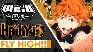 Haikyu!! OP 4 : FLY HIGH!! | English Cover by We.B