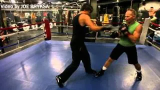 Justin Trudeau works out at Pan Am Boxing Club