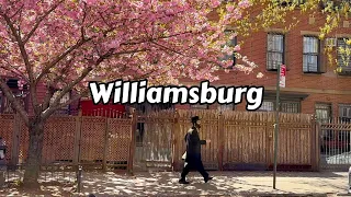 Walking In Brooklyn Williamsburg Jewish Neighborhood - Visiting New York Hasidic Community