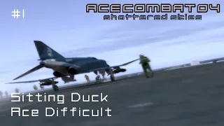 Sitting Duck (Ace Difficult 60FPS) - Ace Combat 04 Playthrough #1