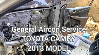 Jun Pangasinan is live! General Aircon Service TOYOTA CAMRY 2013 MODEL