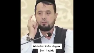 ABDULLOH ZUFAR DEGAN JINNI HAQIDA ABROR MUHTOR ALIY DOMLA #Short