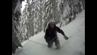 Stevens Pass - Deepest day anyone can remember forever! December 8th 2012