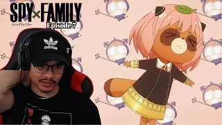 Anya's A Raccoon! | Spy x Family Episode 7 Reaction