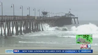 Storm Impacting San Diego Beaches