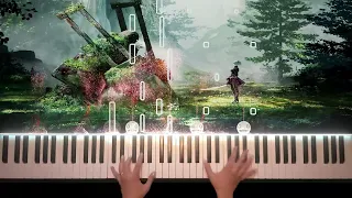 NieR:Automata OST - City Ruins: Rays of Light -  遺サレタ場所/斜光  (Piano Cover by Pianothesia)