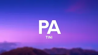 TINI - pa (Letra/Lyrics)