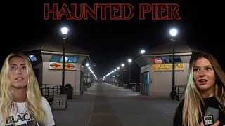 Investigating The MOST HAUNTED Location in My City.. *UFO CAUGHT ON CAMERA* | HB Pier |