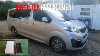 Peugeot Traveller 2.0 HDI - Air Filter Change