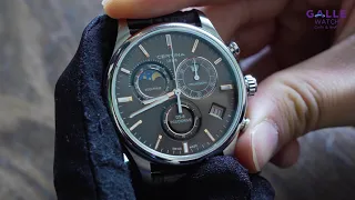 [MỞ HỘP] Đồng hồ Thụy Sĩ Certina Moonphase Chronograph C033.450.16.081.00