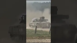 Armored Vehicles Attack Excercise