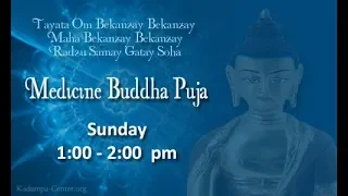 Medicine Buddha Puja (Oct 13 2019)