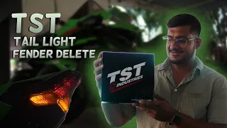 Installing TST Tail Light & Tail Tidy on my ZX10R | Jamma Praneeth | ZX10R | Super Bike Mods |