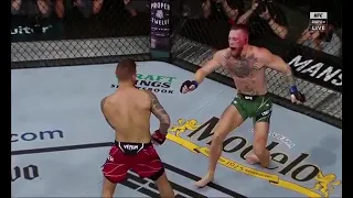 Conor McGregor vs Dustin Poirier Broken ankle of Conor #Conormcgregor #Dustinpoirier#ufc#MMA