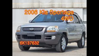 2006 Kia Sportage used car export (6K137632) carwara, 카와라 스포티지 수출
