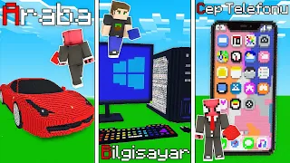 ALFABETİK SIRAYLA YAPI KAPIŞMALARI 🔤 - Minecraft